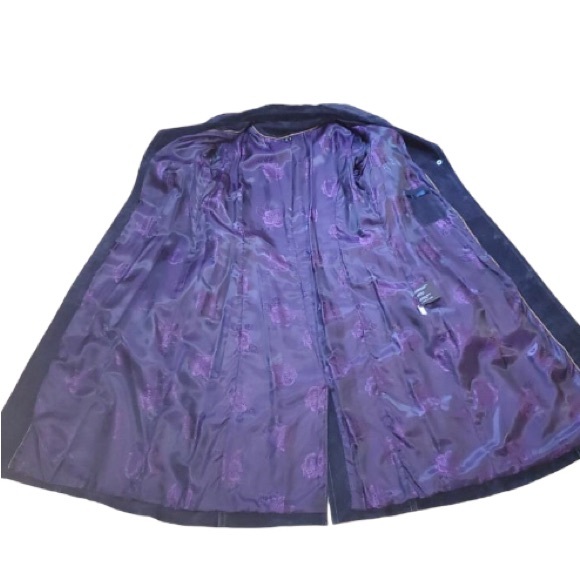 Vintage Danier Purple Suede Leather Jacket - Picture 10 of 16